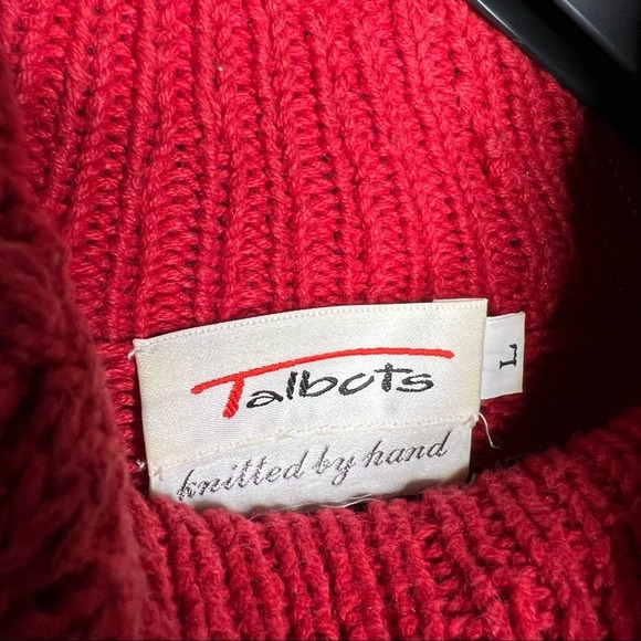 Talbots Christmas Turtleneck Sweater - Picture 7 of 7